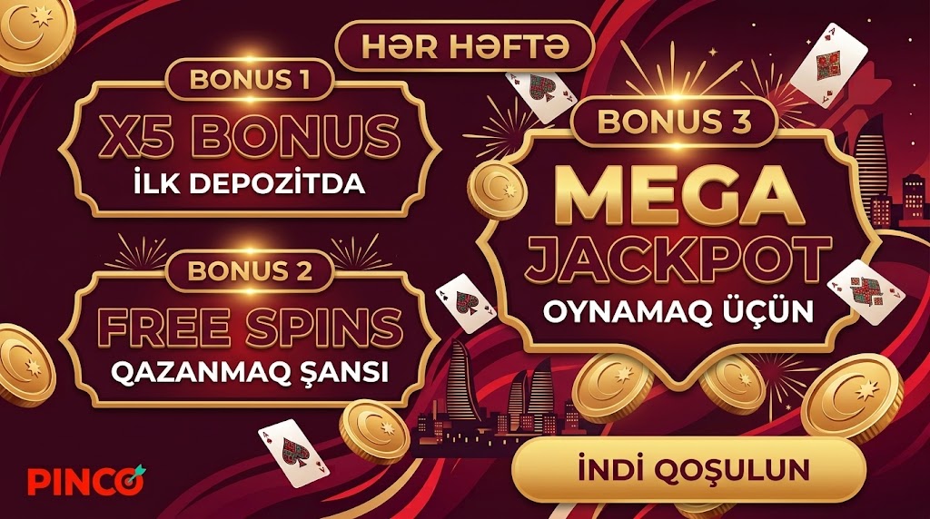 Pinco casino bonus şərtləri görüntüsü
